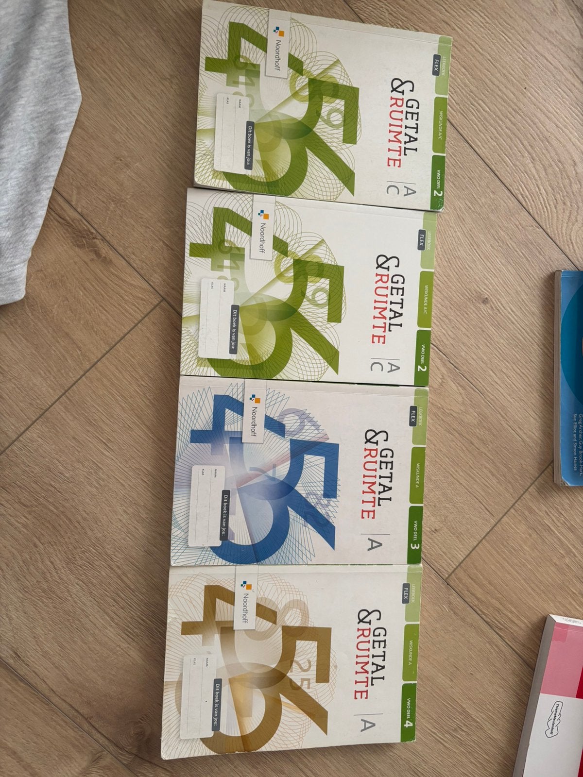 VWO Getal & ruimte wiskunde A (los te koop), Boeken, Ophalen of Verzenden, Zo goed als nieuw, VWO, Wiskunde A