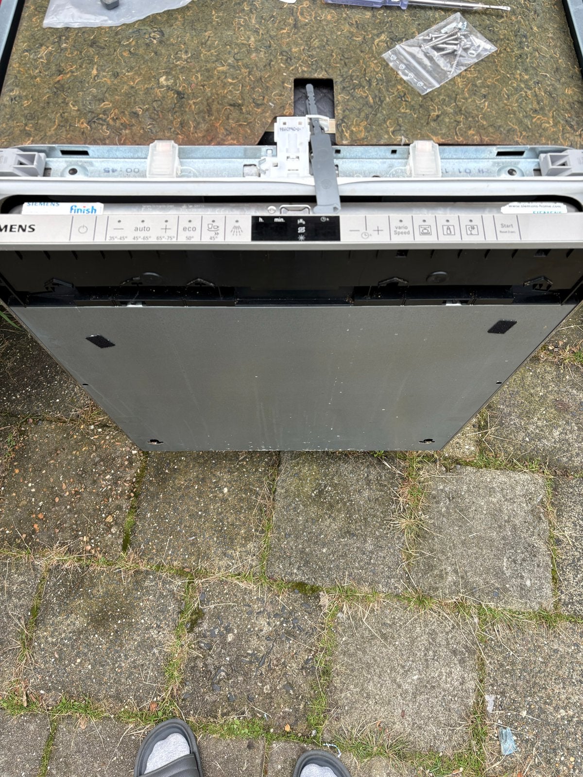 Siemens Inbouw Vaatwasser (bezorgen en inplaatsen mogelijk), Witgoed en Apparatuur, Gebruikt, 60 cm of meer, Eco programma, Ophalen of Verzenden