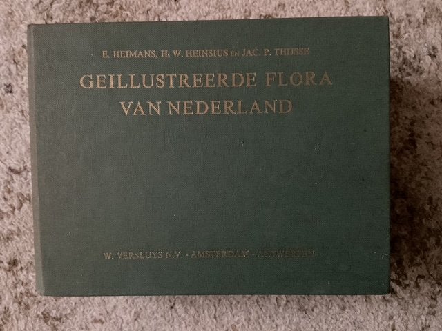 Geillustreerde Flora van Nederland van E.Heimans e.a., Gelezen, Bloemen, Planten en Bomen, Ophalen of Verzenden, E .Heimans e.a.