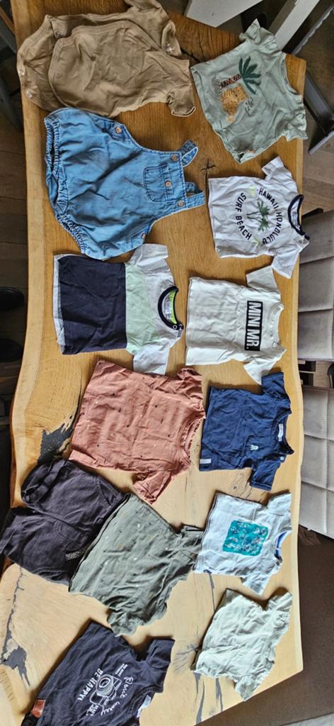 Babykleertjes maat 62 jongen zomer, Ophalen of Verzenden, Zo goed als nieuw, Maat 62