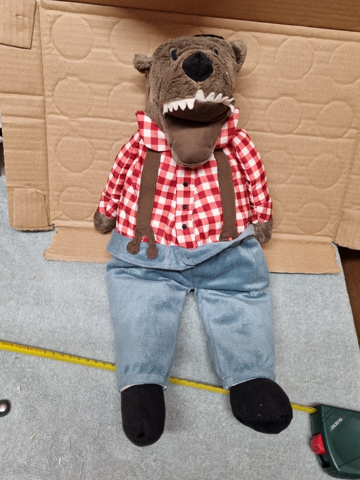 ikea boze wolf knuffel nr 14, Ophalen of Verzenden, Overige typen