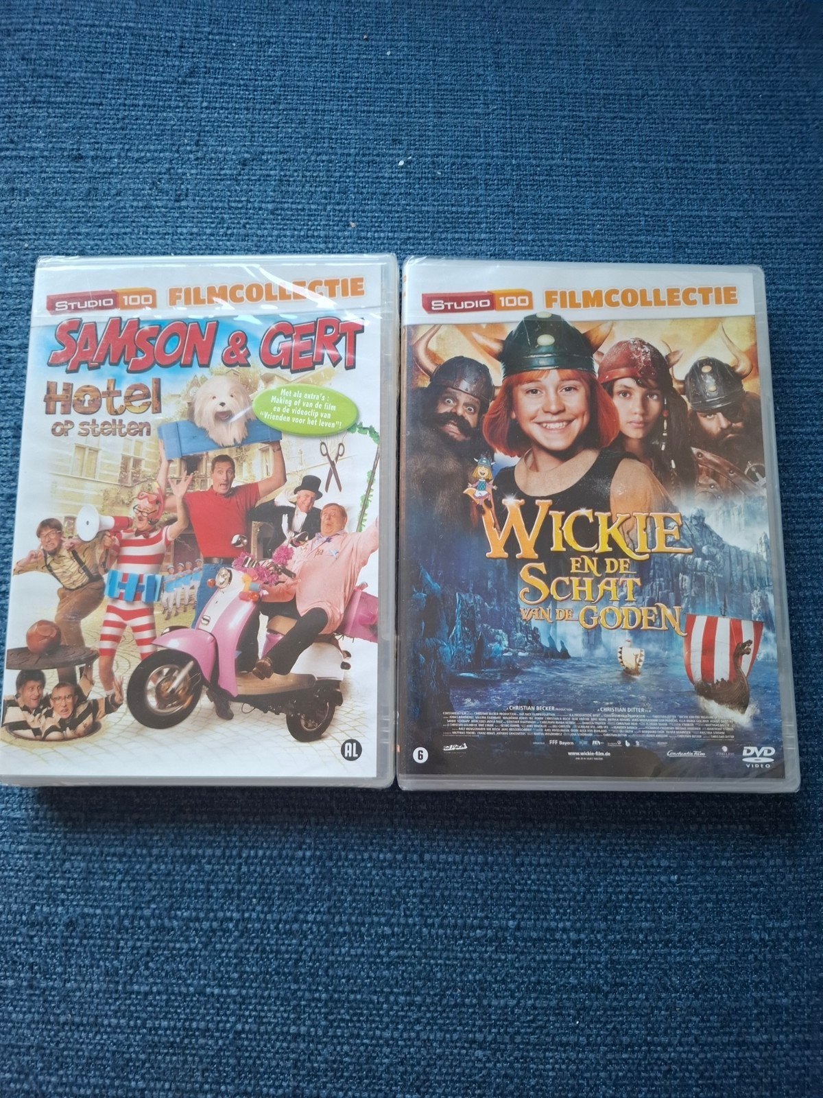 Samson&Gert Hotel op Stelten & Wickie en de Schat van de Go, Alle leeftijden, Nederlands, Familie, Nieuw in verpakking