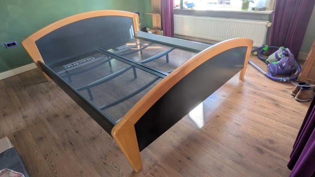 180x220 ledikant bed ombouw en bodems, Huis en Inrichting, Slaapkamer | Bedden, Ophalen, Gebruikt, Overige kleuren, Tweepersoons