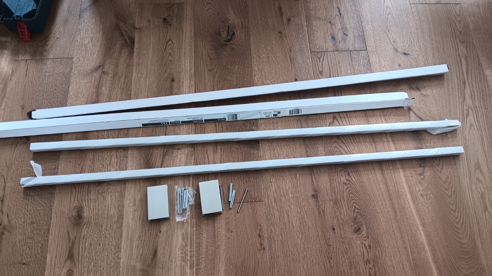 Nieuwe 2 stabilisatorstangen 125 cm + 2 glasklemmen, Ophalen of Verzenden, Nieuw, Overige typen