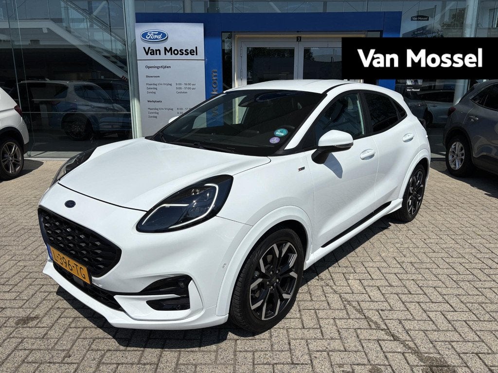 Ford Puma 1.0 EcoBoost Hybrid ST-Line X | Stoel/stuur voorru, Auto's, Ford, Bedrijf, Te koop, Puma, ABS, Airbags, Airconditioning