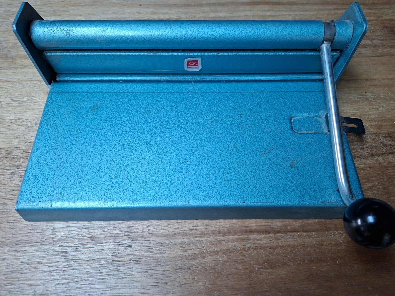 Vintage CEZ Van Den Berg Perforator - Blauw Metaal 23 rings, Ophalen