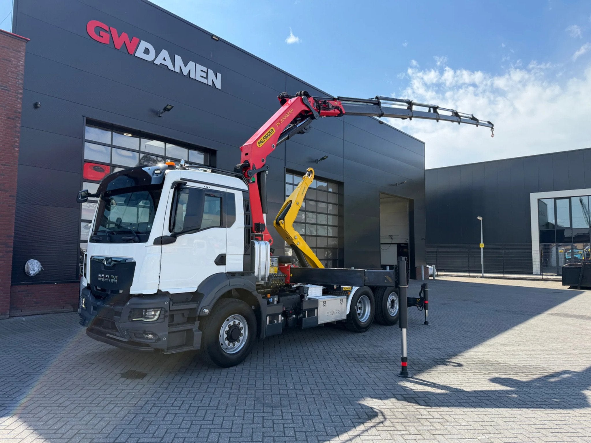 MAN TGS 26.510 6x4-4 Abroller/PK22002 Seilwinde (bj 2021), Automaat, Xenon verlichting, Euro 6, 510 pk