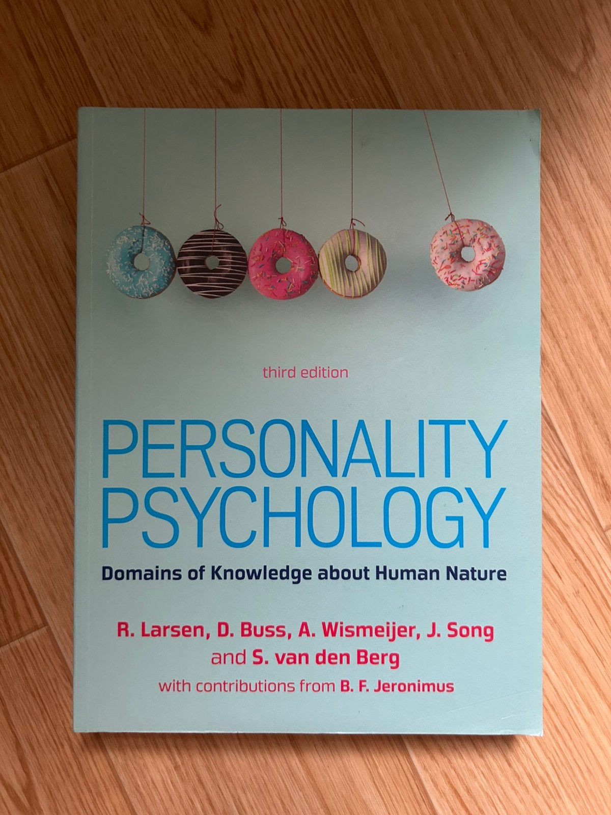 Personality Psychology - 3e Larsen et al, Boeken, Psychologie, Ophalen of Verzenden, Zo goed als nieuw