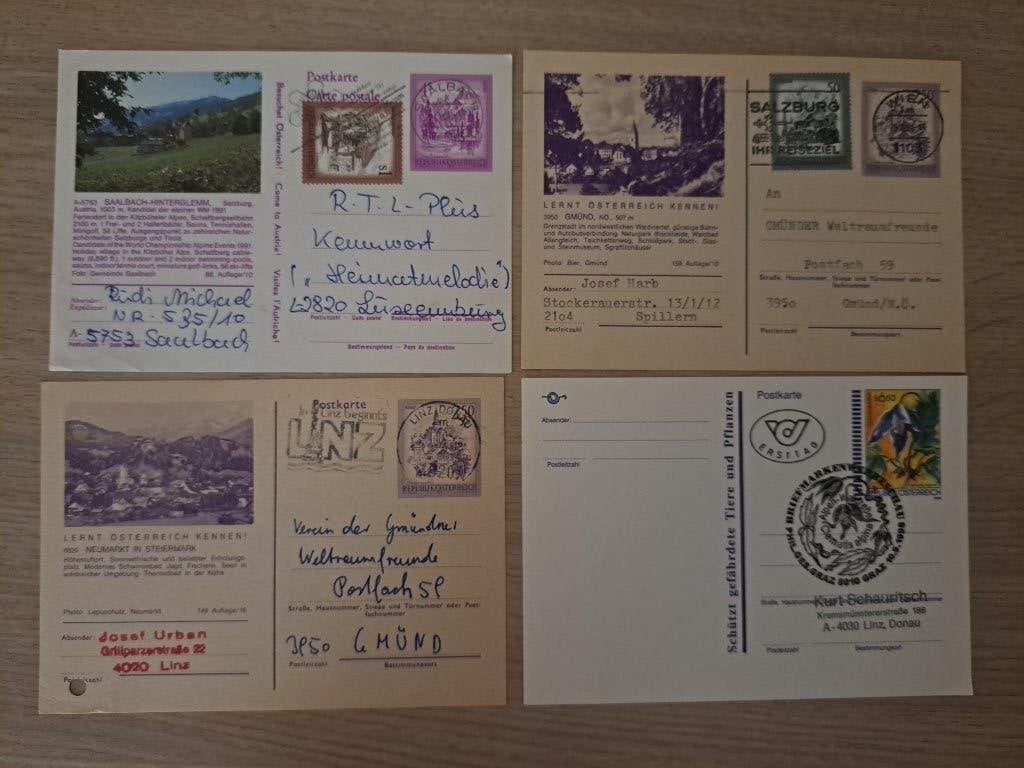 Gratis briefkaarten Oostenrijk 3, Ophalen of Verzenden