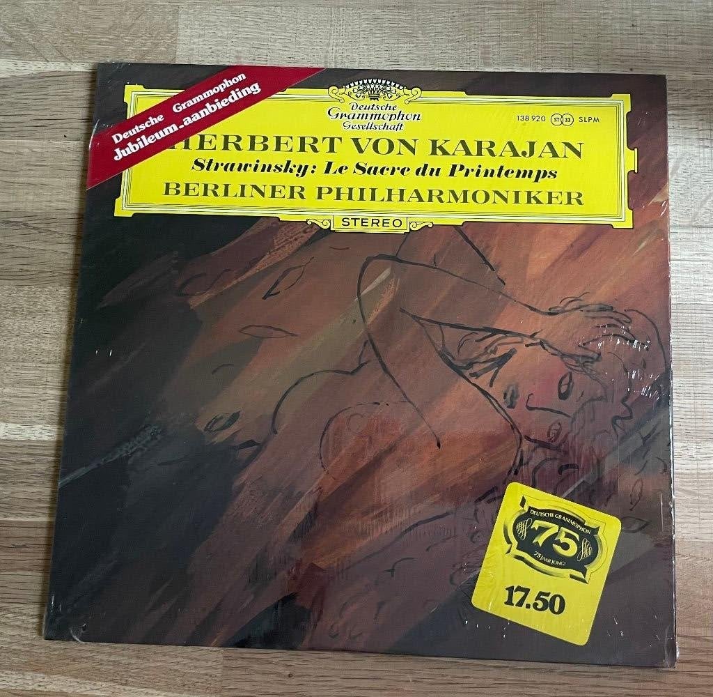 Strawinsky - Le Sacre du Printemps - Karajan BPO, Overige formaten, Ophalen of Verzenden, Zo goed als nieuw, Romantiek