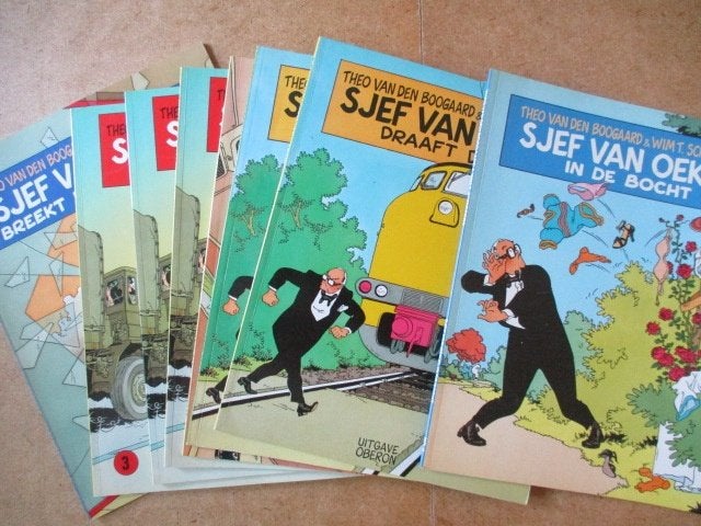 adv8855 sjef van oekel, Eén stripboek, Ophalen, Gelezen