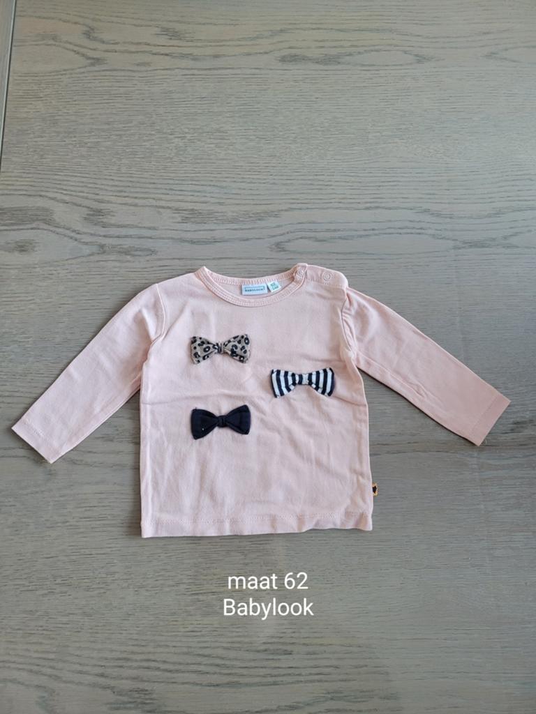 Bundel meisjesshirts (8 stuks) maat 62, Kinderen en Baby's, Babykleding | Maat 62, Ophalen of Verzenden, Zo goed als nieuw, Meisje