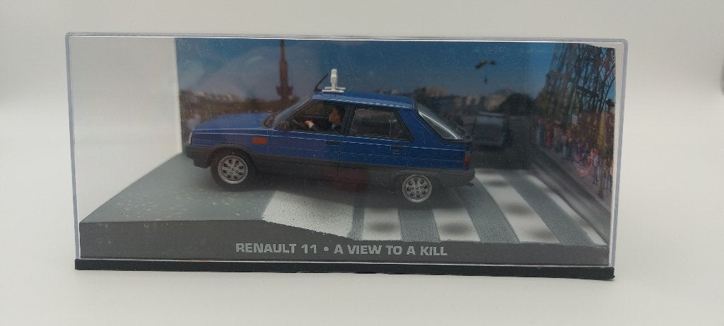 #53 Renault 11 Taxi James bond auto met boekje, Verzenden, Nieuw, Auto, Universal Hobbies