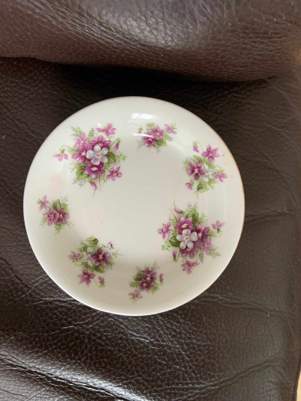 Royal Albert Sweet Violets 6 petit four bordjes, Ophalen of Verzenden