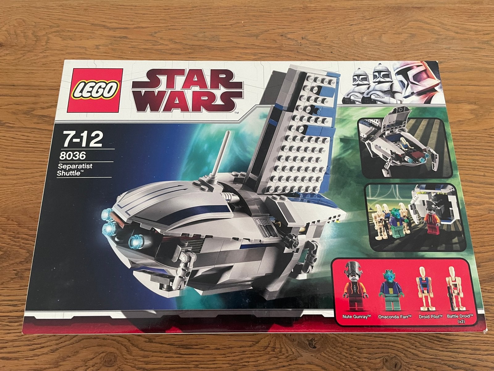 LEGO Star Wars 8036 Separatist Shuttle met Minifiguren, Kinderen en Baby's, Speelgoed | Duplo en Lego, Star Wars, Lego, Ophalen of Verzenden