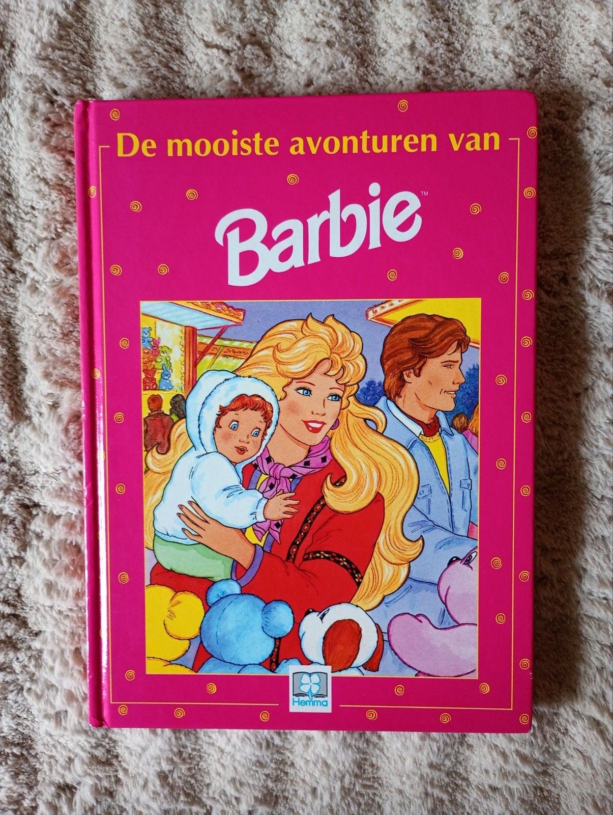 Vintage groot Barbie boek., Ophalen of Verzenden, Gelezen, 3 tot 4 jaar