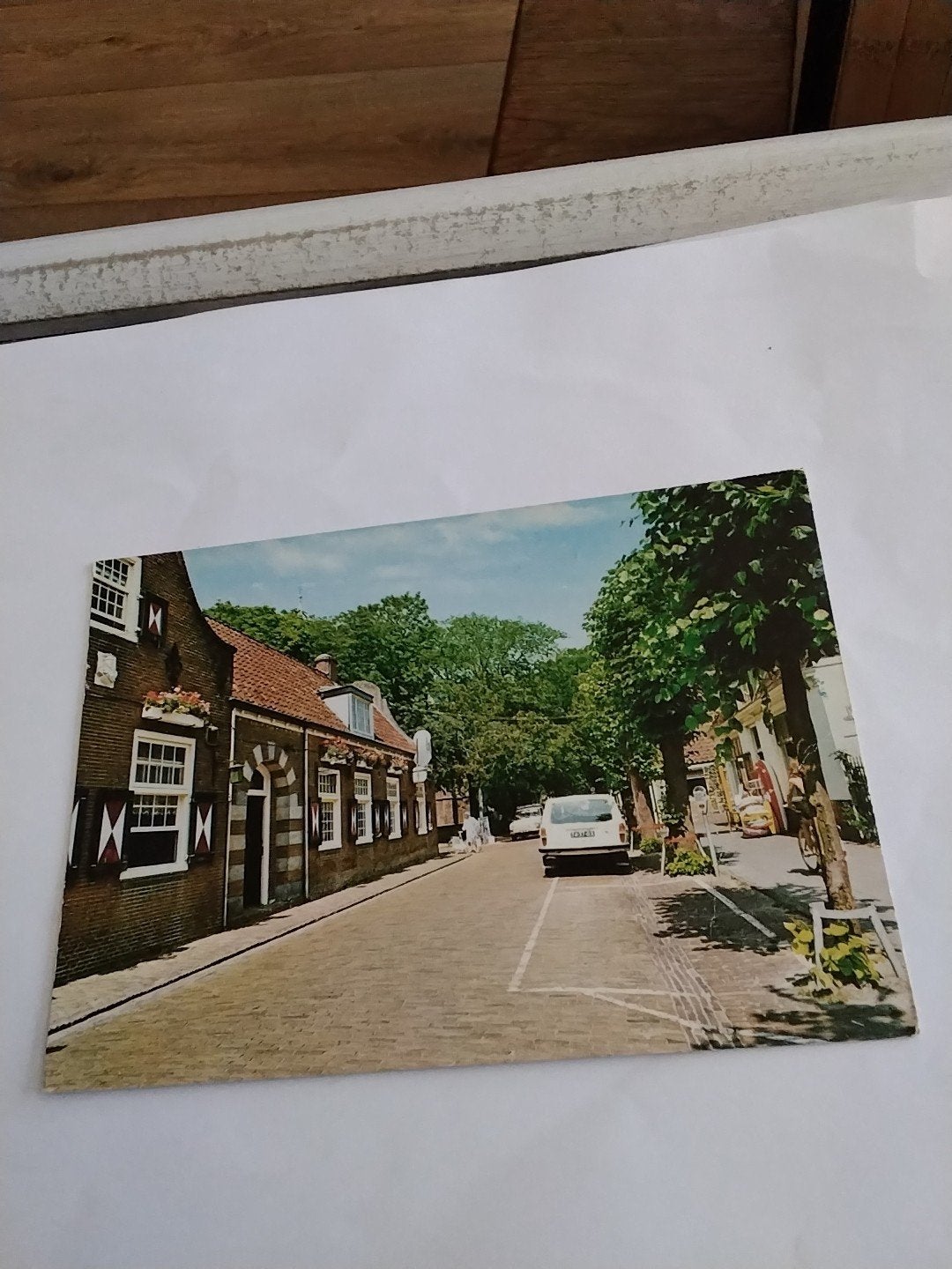 Ansichtkaart Groeten uit Bergen N.H. (Nr. V 980), Ophalen of Verzenden, 1960 tot 1980, Ongelopen, Noord-Holland
