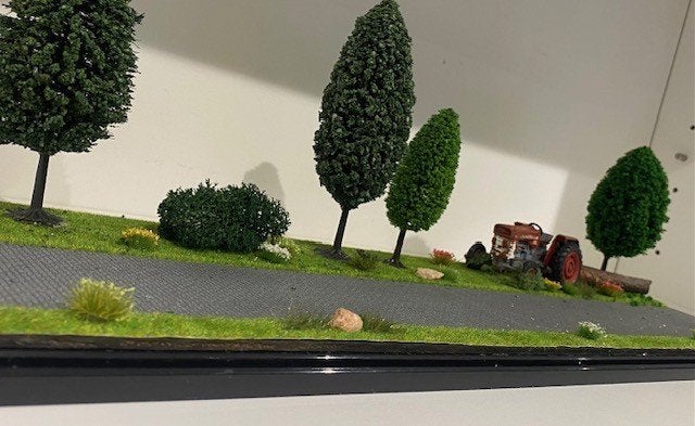 diorama vitrines, Ophalen, Zo goed als nieuw, 1:35 tot 1:50, Diorama