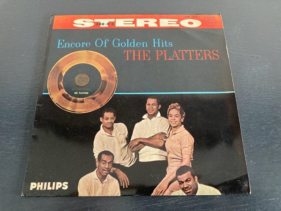 The Platters “Encore of Golden Hits” 7” EP uit Japan, Verzenden, 7 inch, Zo goed als nieuw, EP
