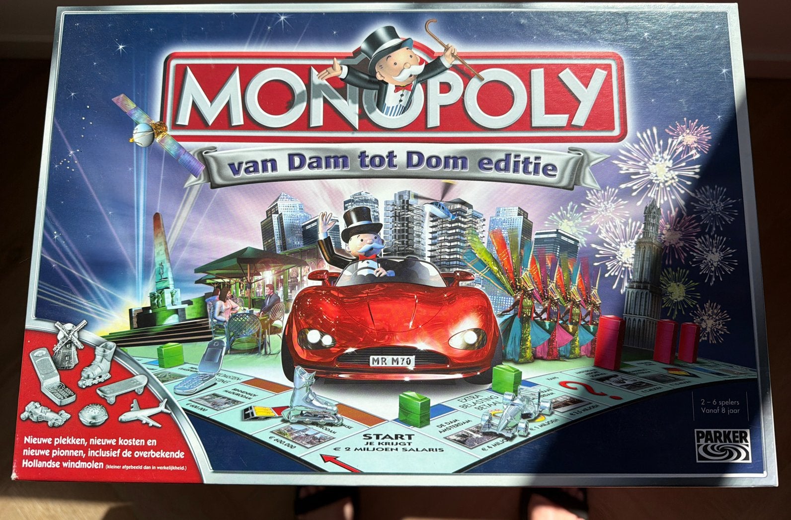 Monopoly: Van Dam tot Dam Editie - Unieke Nederlandse Versie, Hobby en Vrije tijd, Gezelschapsspellen | Bordspellen, Drie of vier spelers