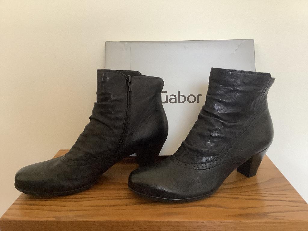 Laarsjes maat 41  GABOR, Kleding | Dames, Schoenen, Verzenden, Zo goed als nieuw, Zwart
