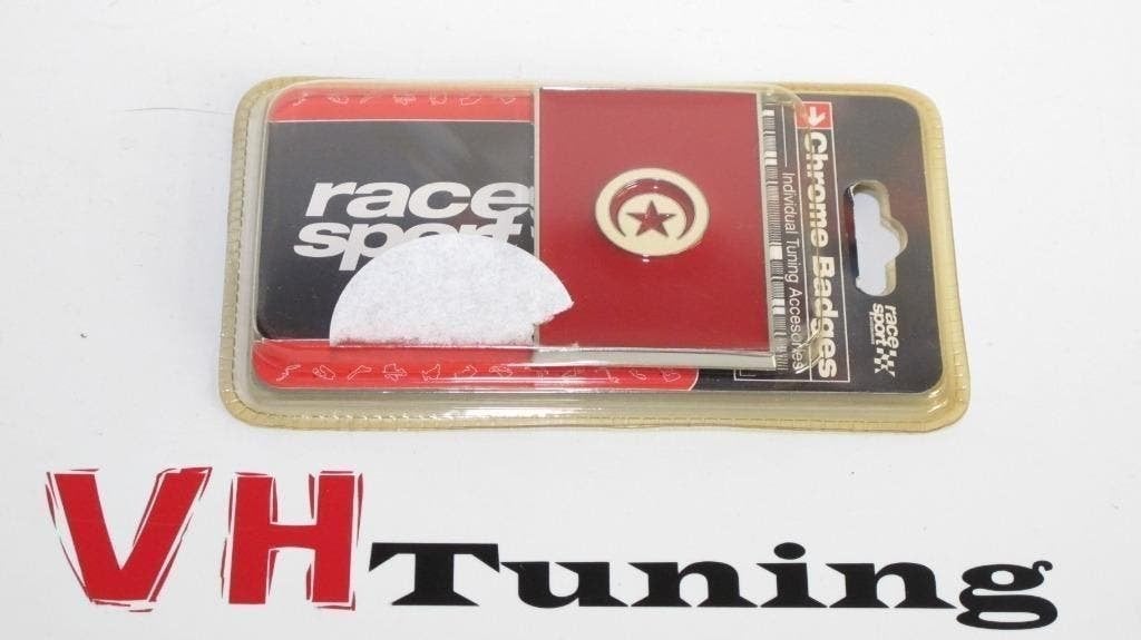 racesport LOG1931 3D sticker chroom vlag tunisïe 71x46MM, Ophalen of Verzenden