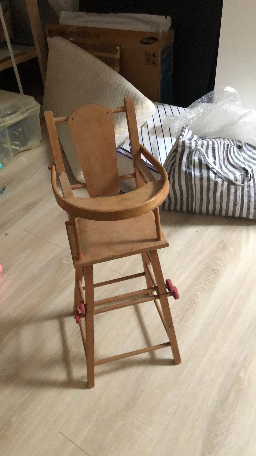 Vintage poppen kinderstoel, Ophalen, Zo goed als nieuw, Overige typen