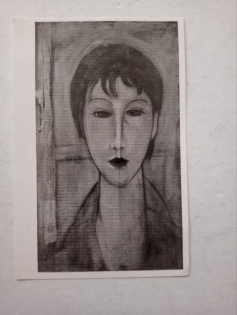 Amadeo Modigliani Centraal Museum Utrecht Persfoto jaren 70, Antiek en Kunst, Ophalen of Verzenden