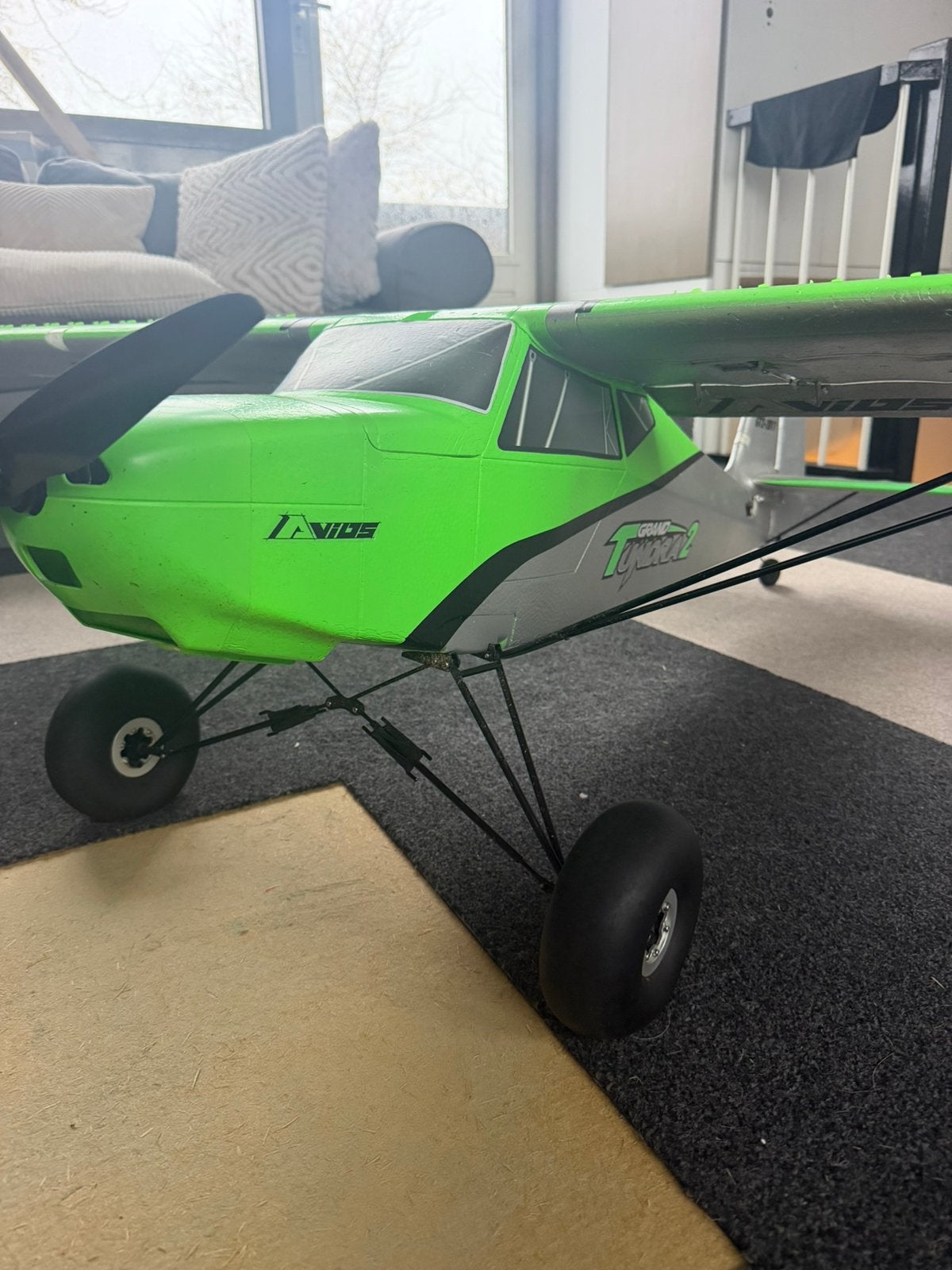 Avios (PNF) Grand Tundra 2 STOL Sports Plane EPO 1700mm, Ophalen, Zo goed als nieuw