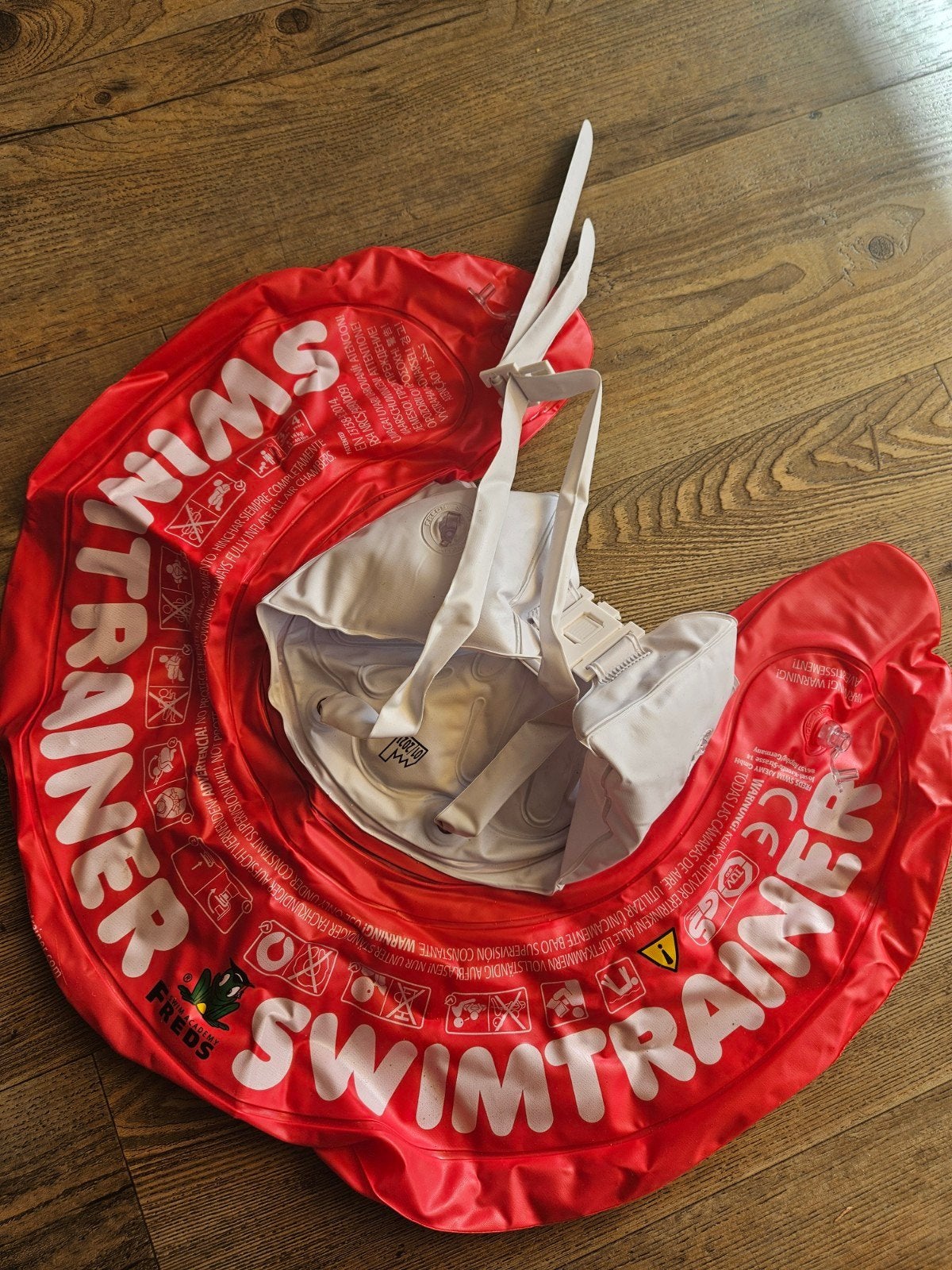 Freds Swimtrainer Classic Rood - Zwemband Baby, Ophalen, Gebruikt, Overige typen