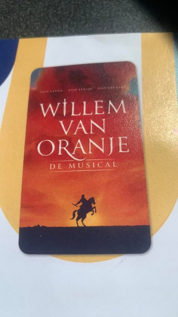 Twee kaartjes voor Willem van Oranje - De Musical, Tickets en Kaartjes, Theater | Musical, Twee personen, Mei