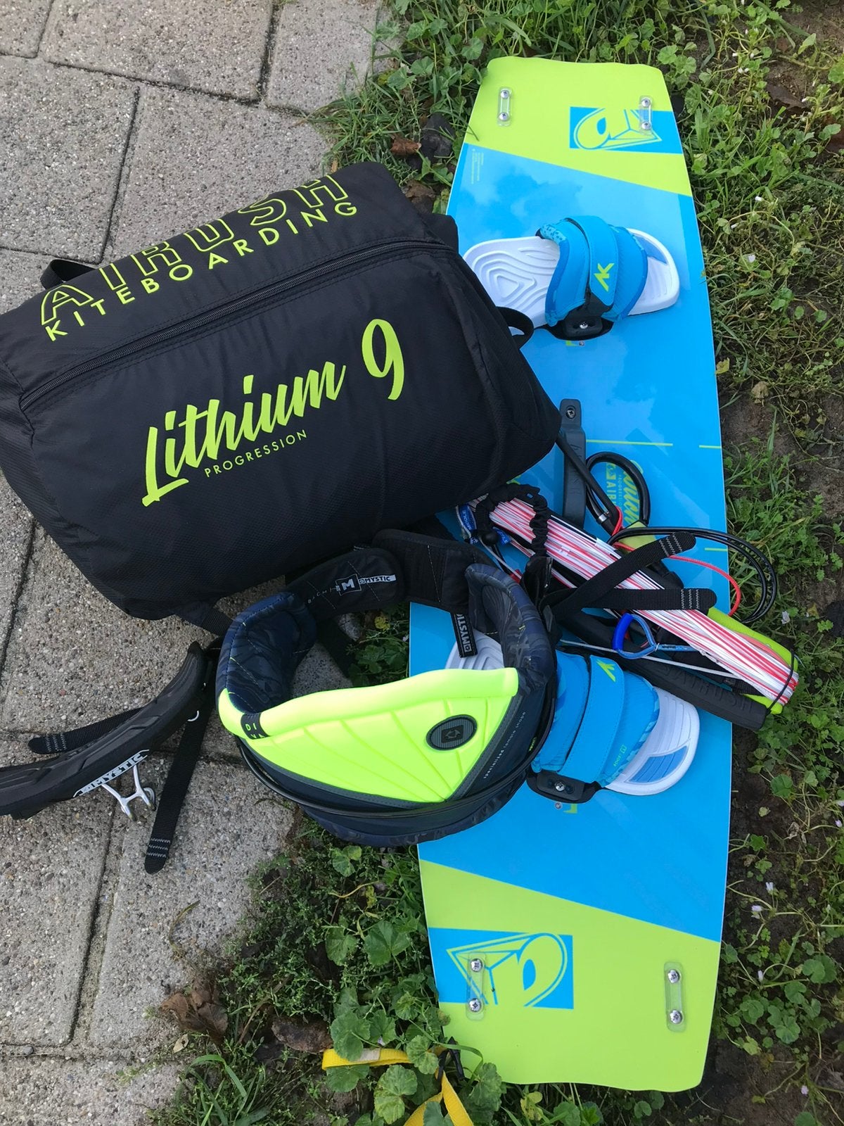 Airush Kite 9m incl. board, Twintip, Ophalen, Gebruikt, 9 m²