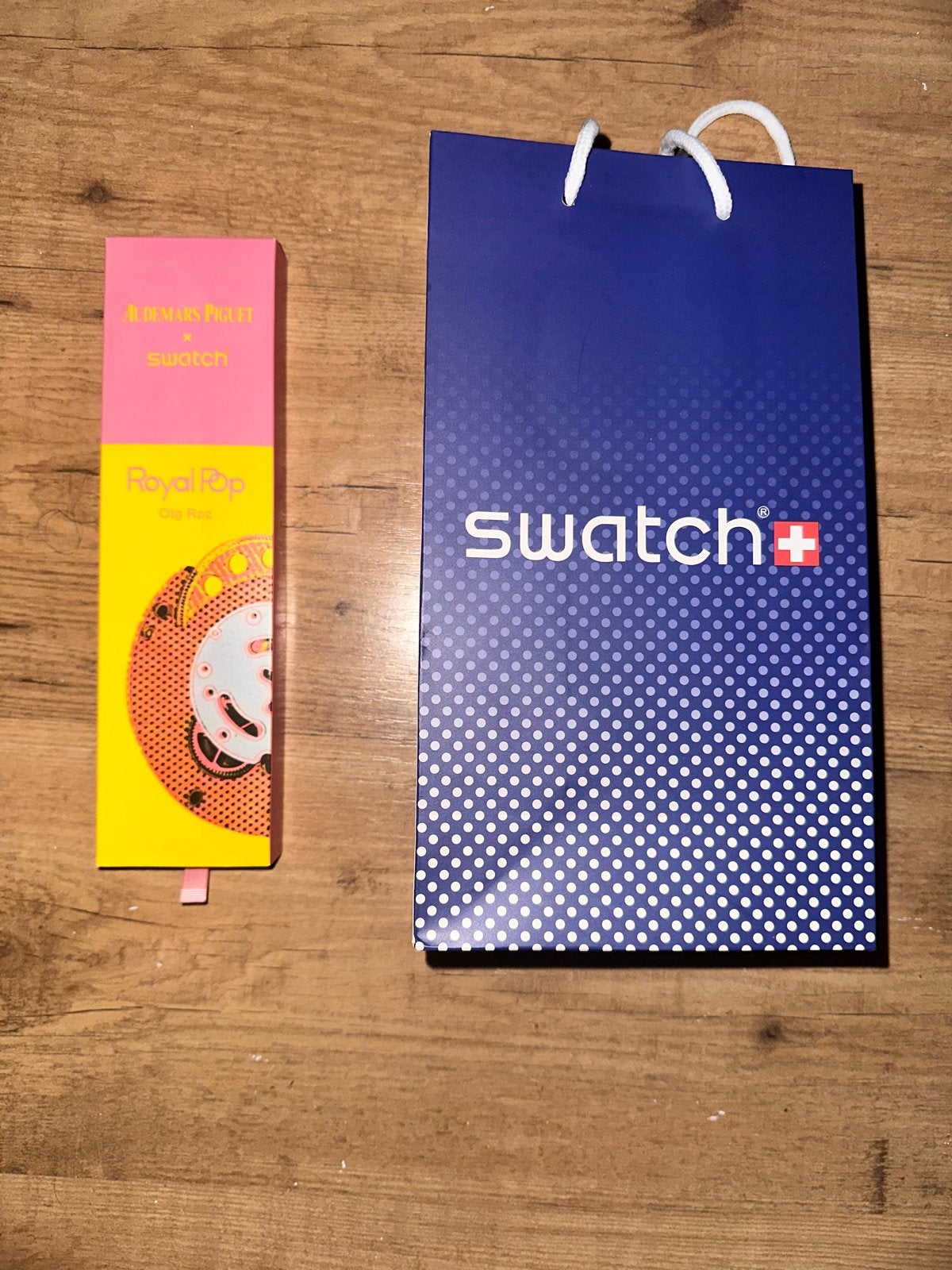 Swatch x Audemars Piguet Royal Pop Horloge, Sieraden, Tassen en Uiterlijk, Horloges | Dames, Kunststof, Polshorloge, Swatch, Nieuw