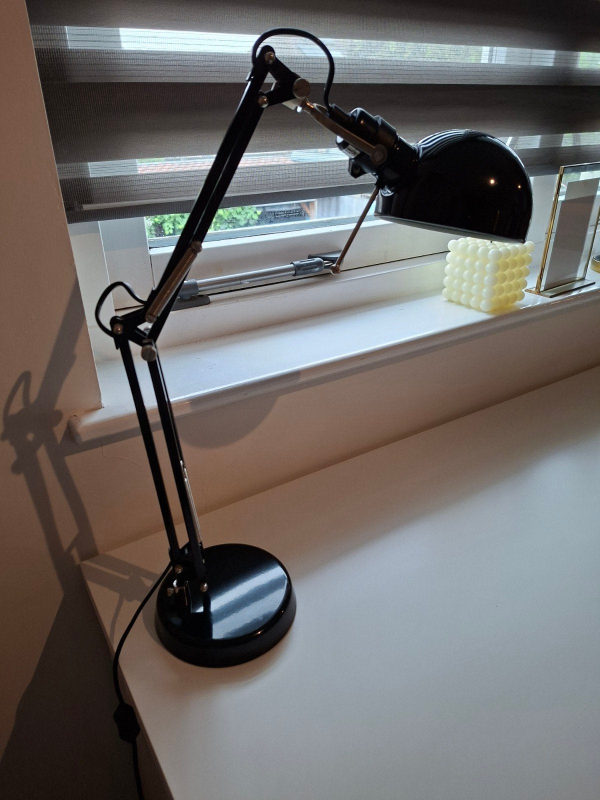 Ikea forsa zwarte bureau lamp, Ophalen, Bureaulamp, Zo goed als nieuw, IKEA