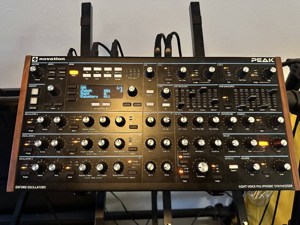 Novation Peak - 8-stemmige polyfone synthesizer, Ophalen, Novation, Overige aantallen, Zo goed als nieuw