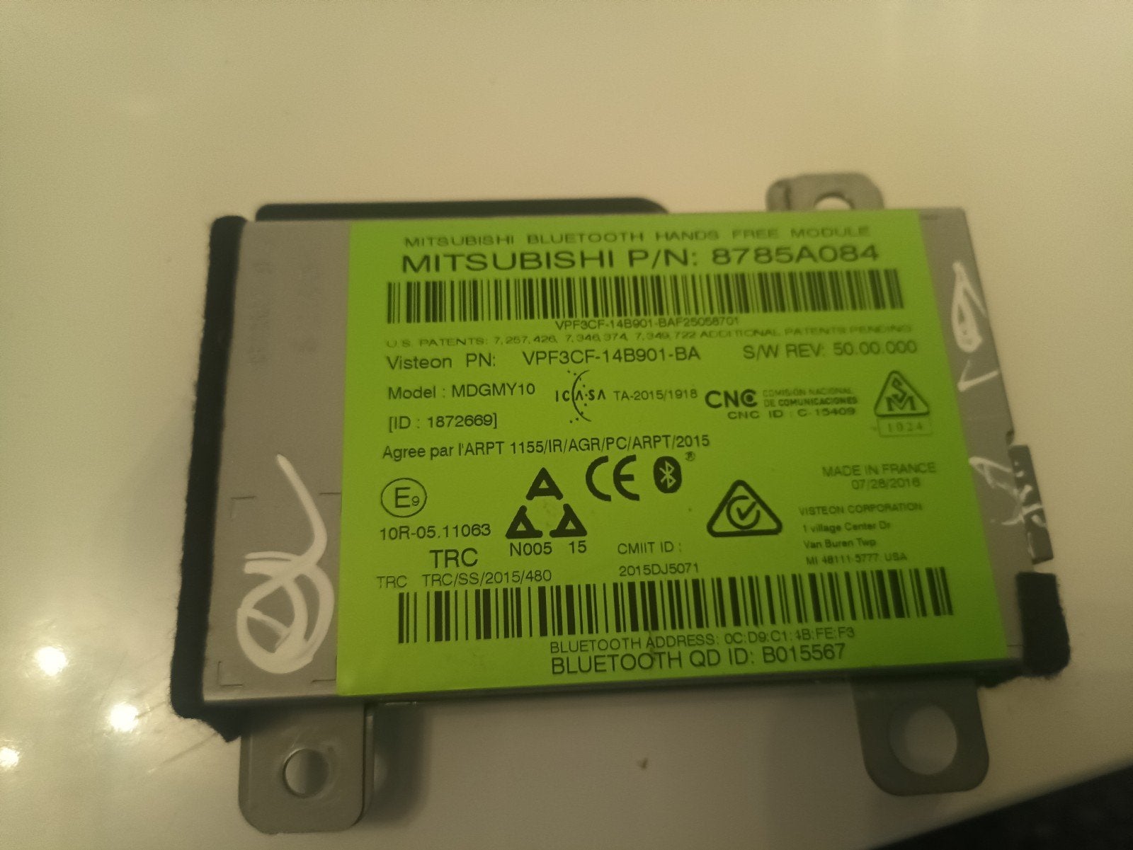Mitsubishi Bluetooth Handsfree Module - OEM 87850-684, Ophalen of Verzenden, Mitsubishi