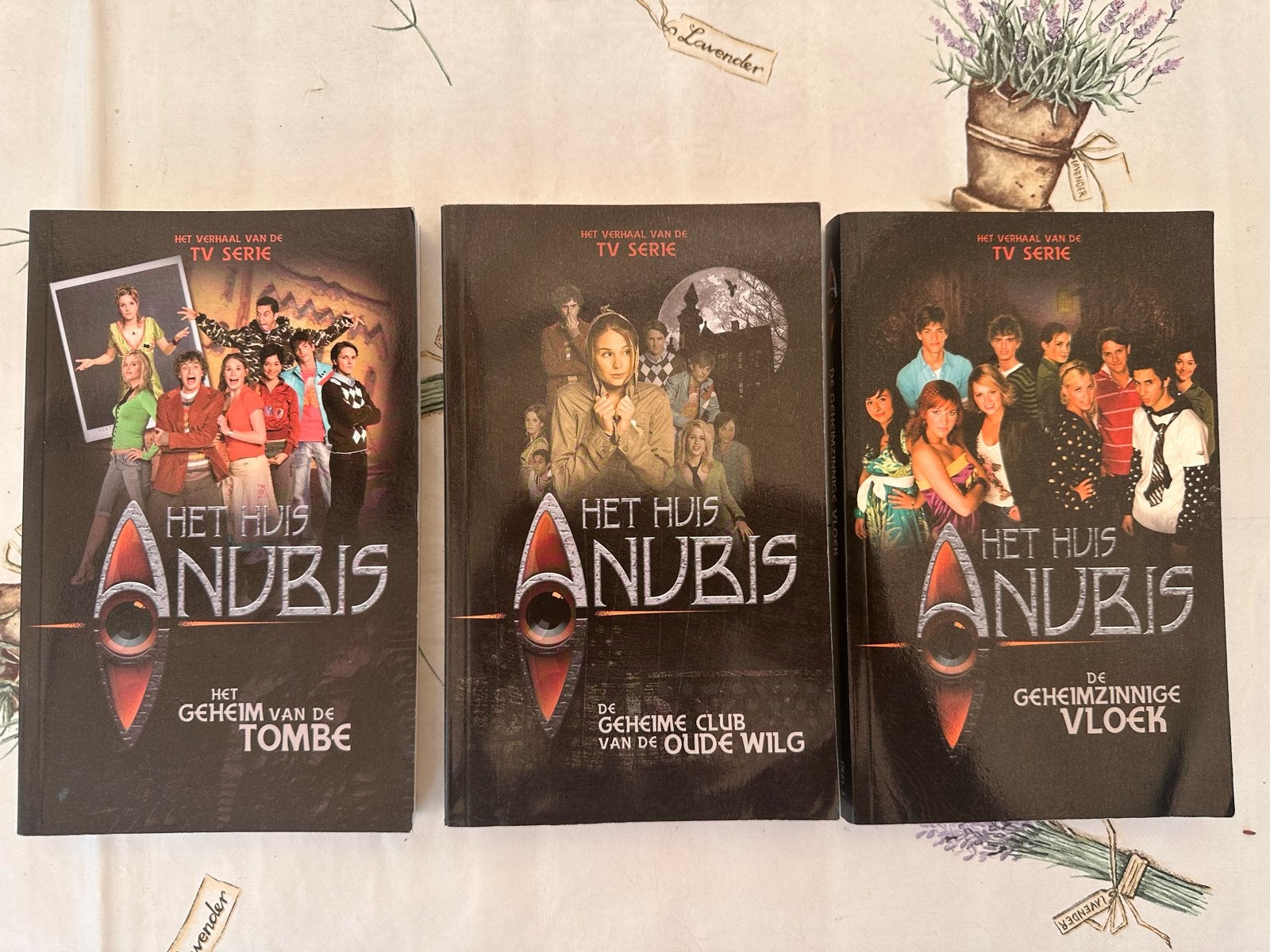 Het Huis Anubis Boeken - Deel 1, 2 en 3, Ophalen of Verzenden, Gelezen, Fictie