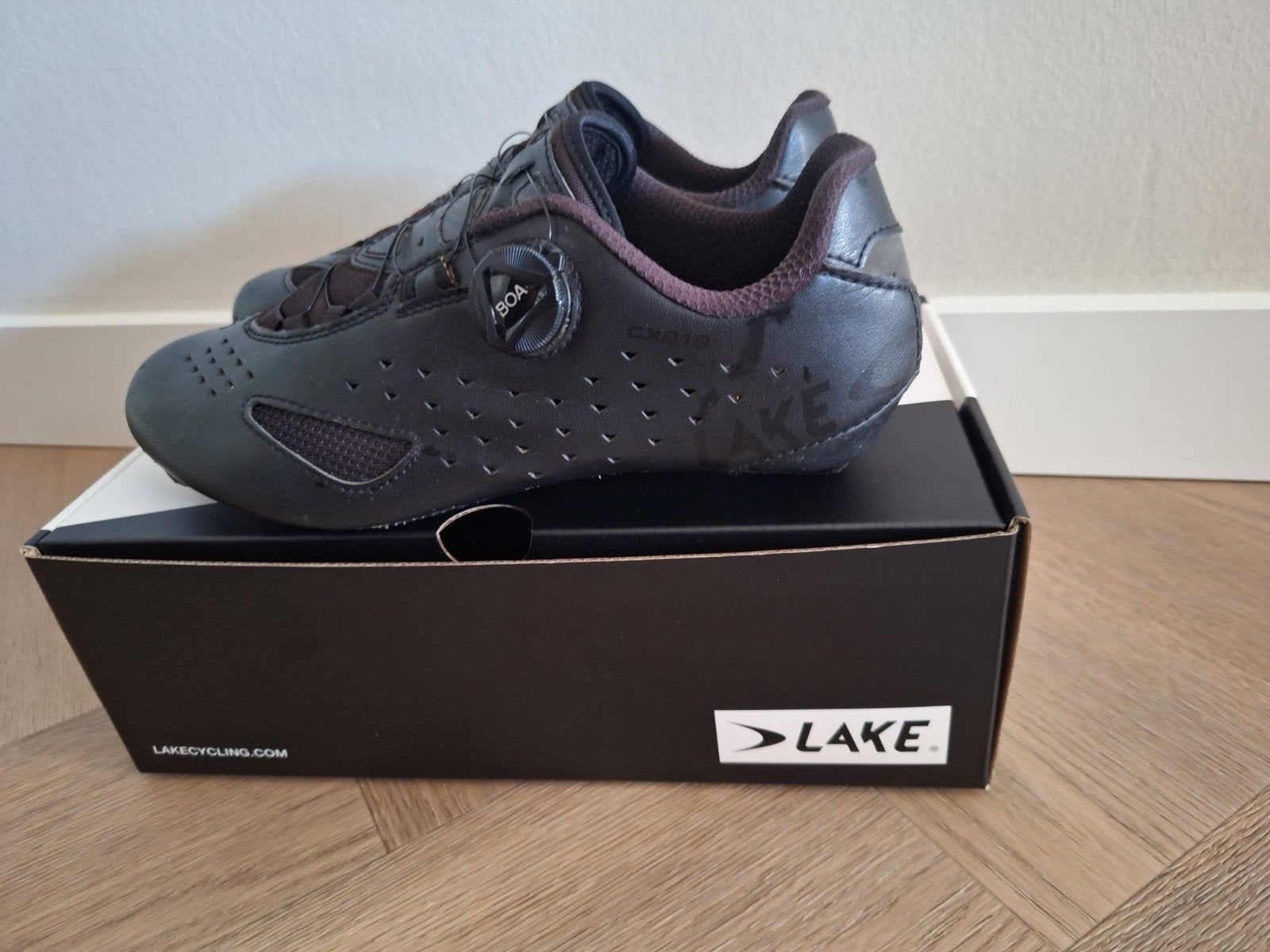 Lake CX218 Wide racefiets schoenen maat 40, Fietsen en Brommers, Gebruikt, Heren, Schoenen, Overige maten
