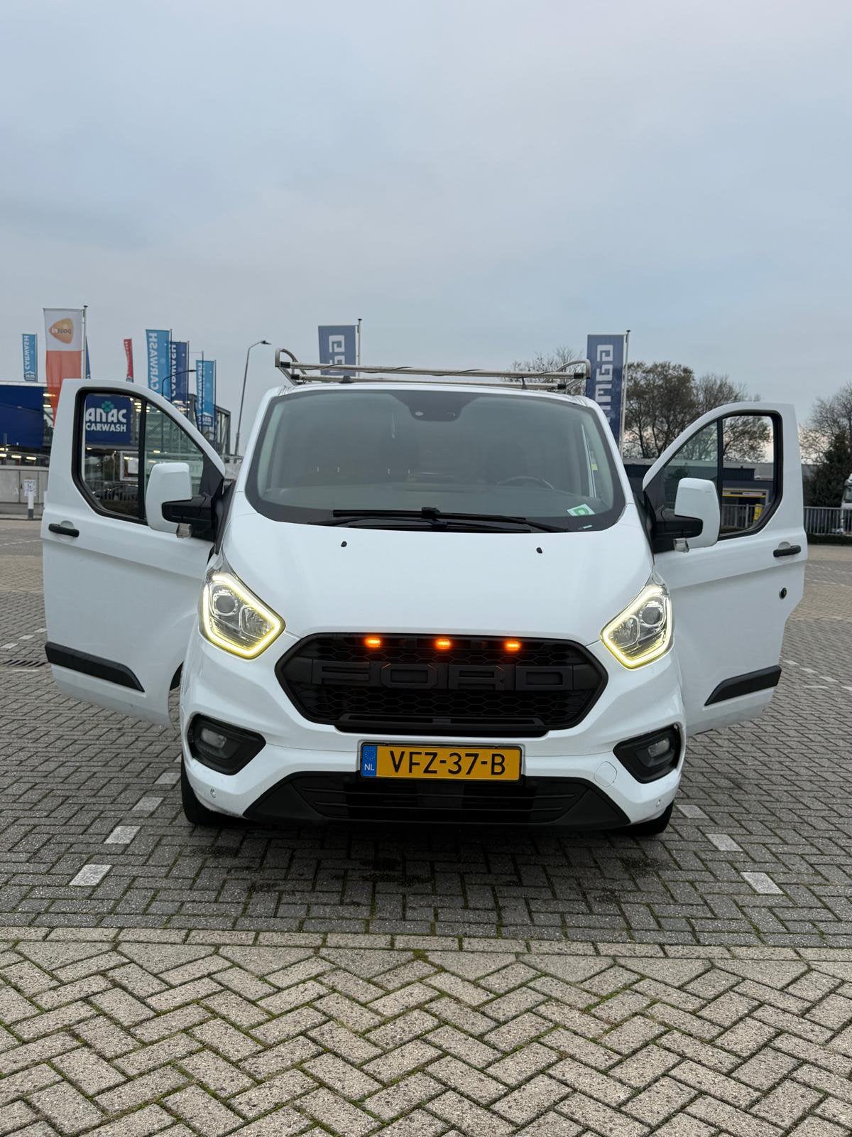 Ford Transit Custom Gbdc 2.0 Tdci 105PK 280 L1h1 2020 Wit, Voorwielaandrijving, 1995 cc, 4 cilinders, Overige bekleding