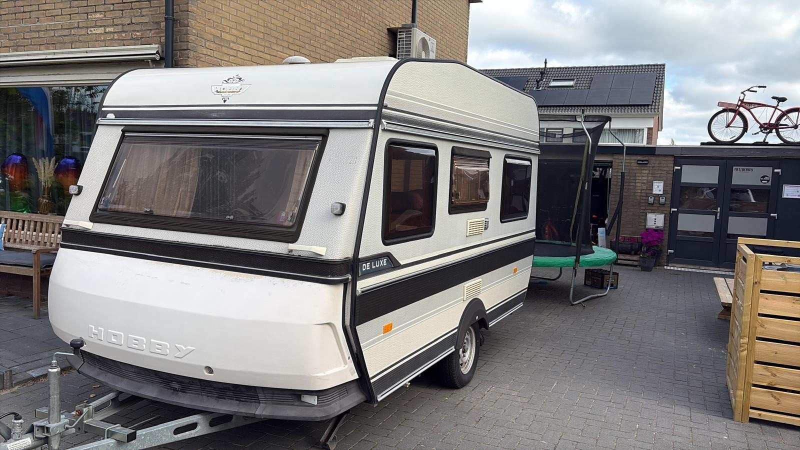 Caravan Hobby De Luxe 360, Ophalen, Gebruikt