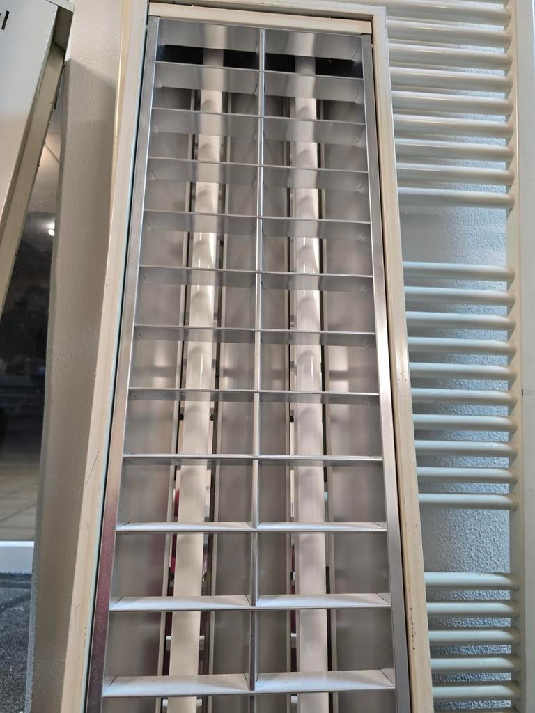 Tl armatuur, 8 stuks wit,ongeveer 120cm bij 30cm 230volt., Huis en Inrichting, Lampen | Losse lampen, Gebruikt, Overige typen