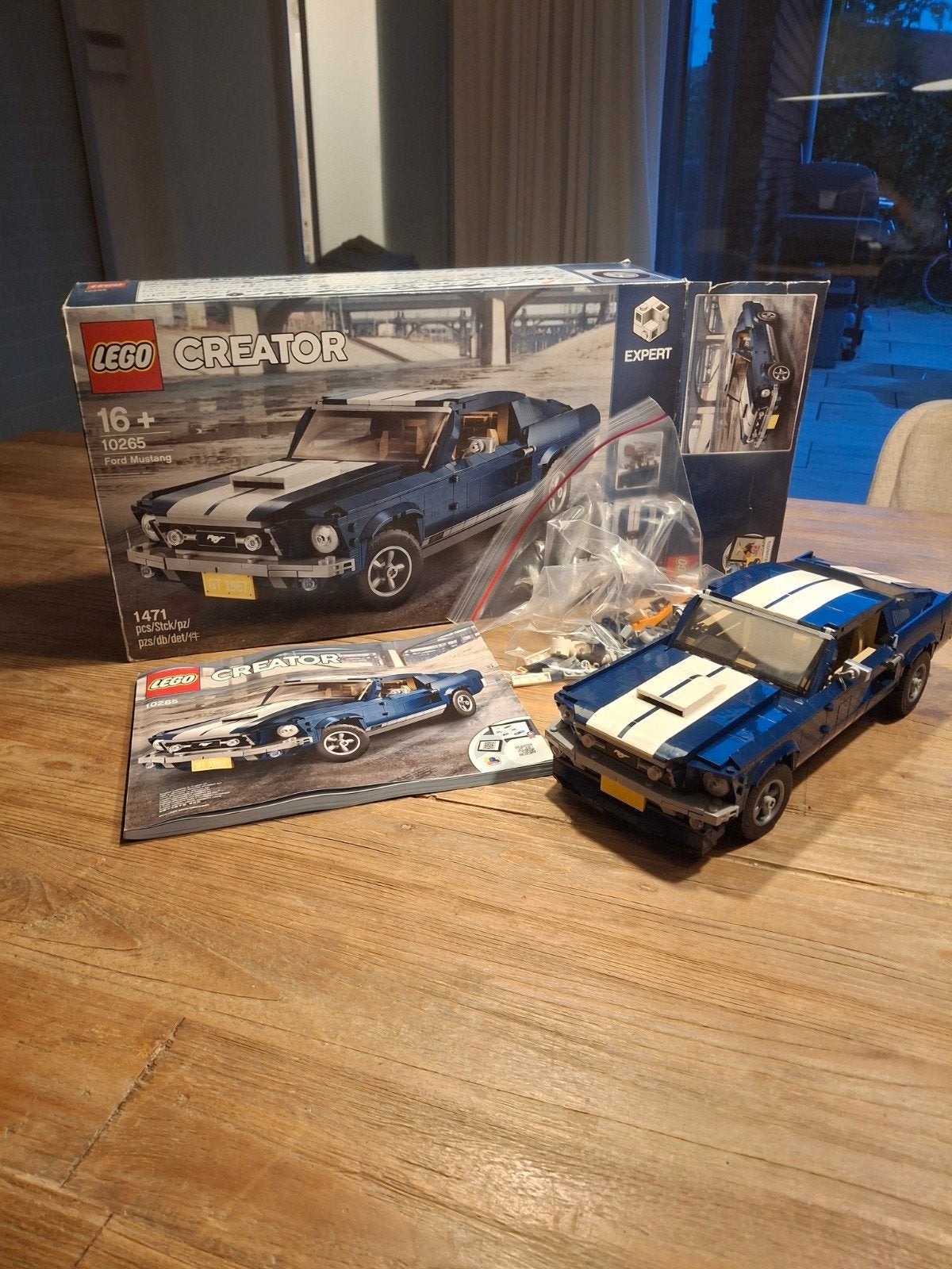 LEGO Creator Expert Ford Mustang 10265, Ophalen, Zo goed als nieuw, Overige merken
