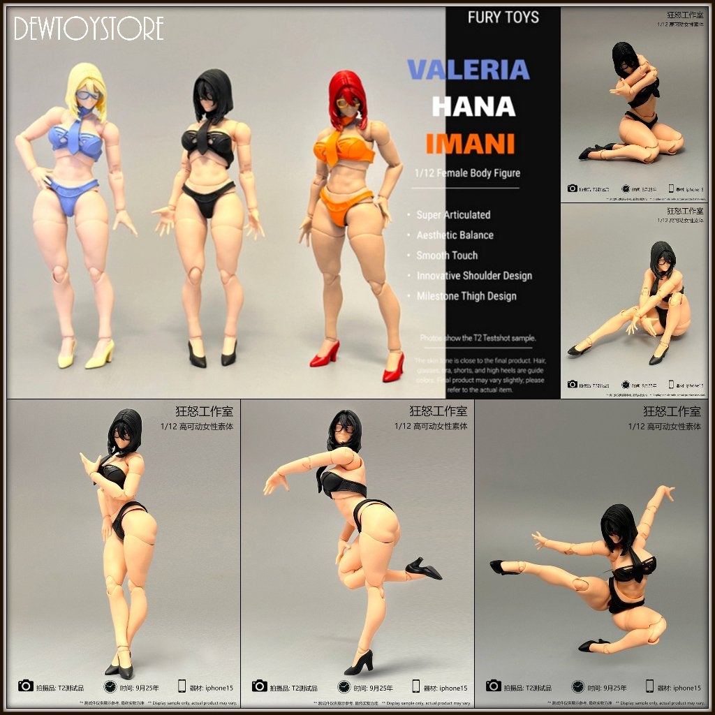 [Pre-order]Fury Toys Fury Studio Action Figure - Female Body, Verzenden, Nieuw