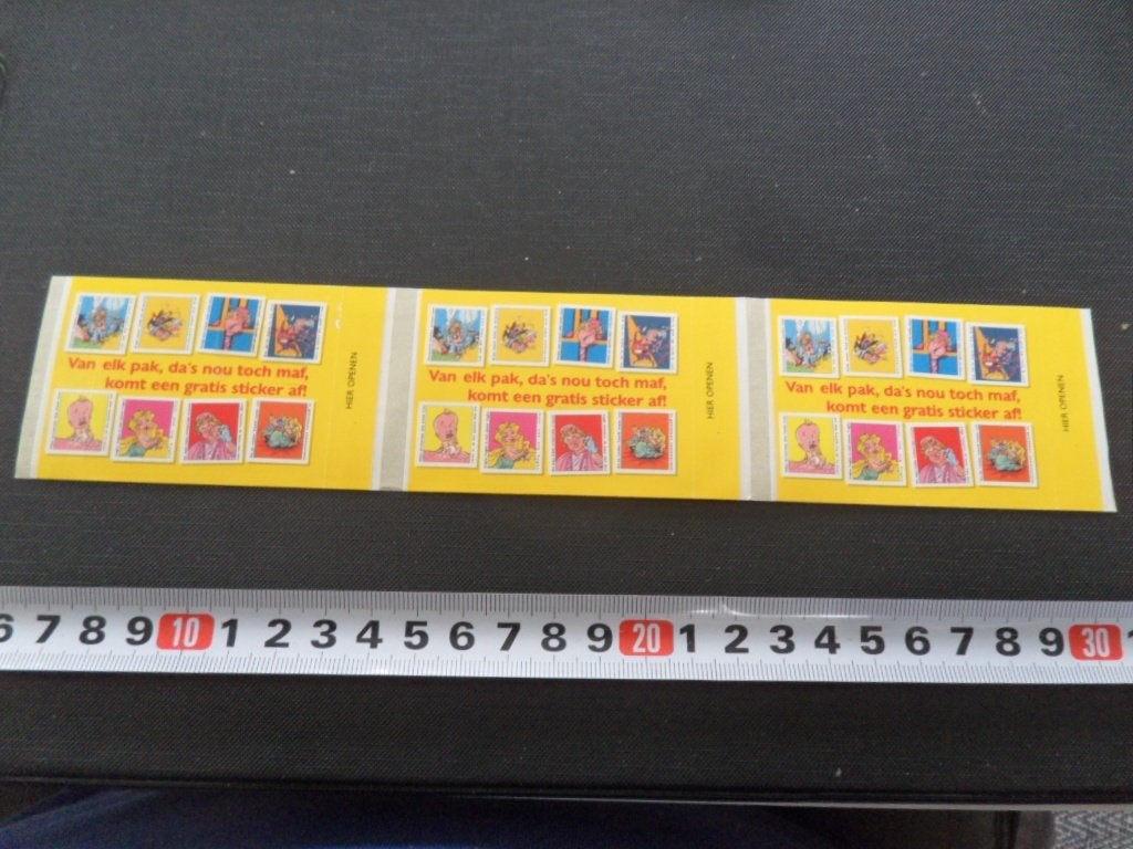 sticker set Van elk pak, da's nou toch maf, komt een sticker, Ophalen of Verzenden, Zo goed als nieuw