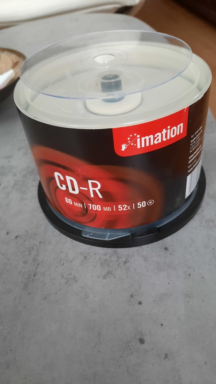 Imation CD-R 700MB 52x (49 stuks) SERIEUS BOD AUB, Computers en Software, Ophalen, Op spindel, Cd, Nieuw