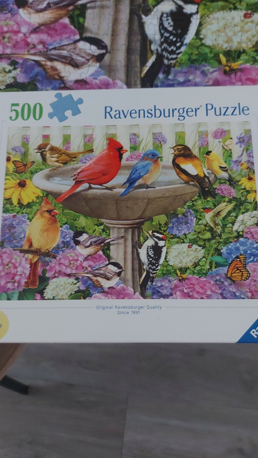 Ravensburger puzzel met XL stukjes., Ophalen, 500 t/m 1500 stukjes, Zo goed als nieuw, Legpuzzel