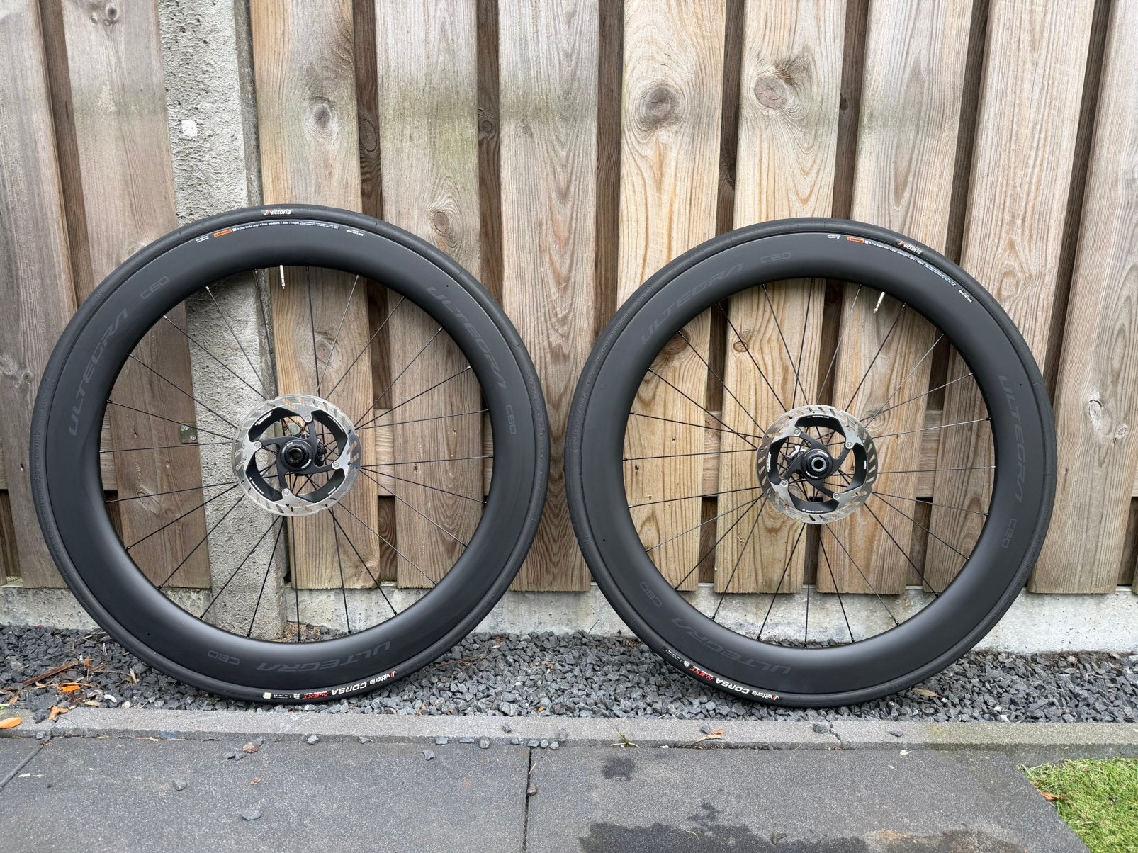 Shimano Ultegra C60 carbon wielset, Ophalen, Zo goed als nieuw, Carbon