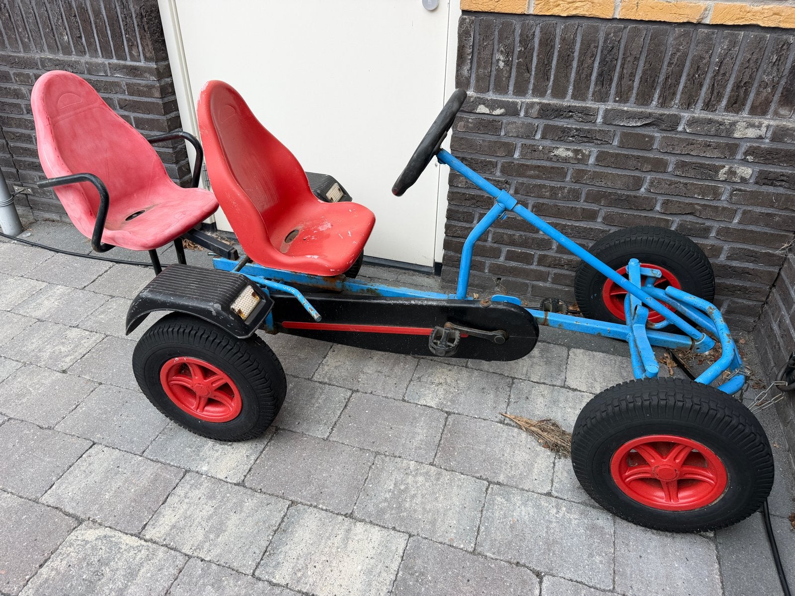 Skelter met extra zitje, Ophalen, Gebruikt, Overige merken, Duozit