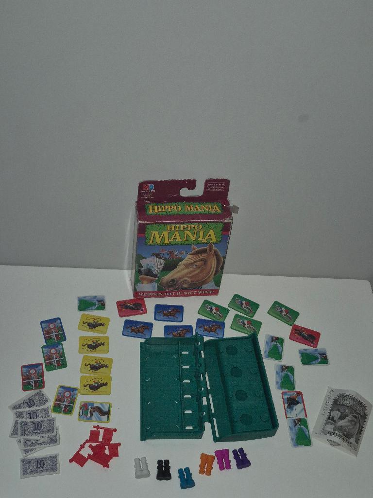 Spel Hippo Mania, Ophalen of Verzenden, Gebruikt, MB Spellen