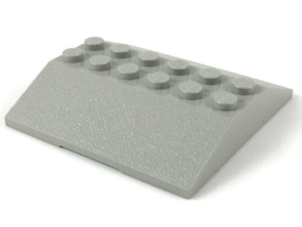 Lego Light Gray Slope 33 6 x 6 Double (Train Roof), Gebruikt, Overige thema's, Lego, Ophalen of Verzenden